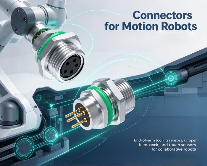 Motion Robots အတွက် Connectors များကို ရွေးချယ်နည်း- အရေးကြီးသော ထည့်သွင်းစဉ်းစားချက် 3 ခု